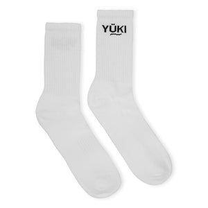 YŪKI SPORT SOCKS - 3 PACK (WHITE)